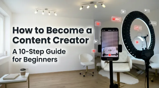 How to Become a Content Creator: A 10-Step Guide for Beginners