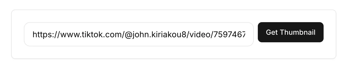 Step 2: Paste the link into the downloader